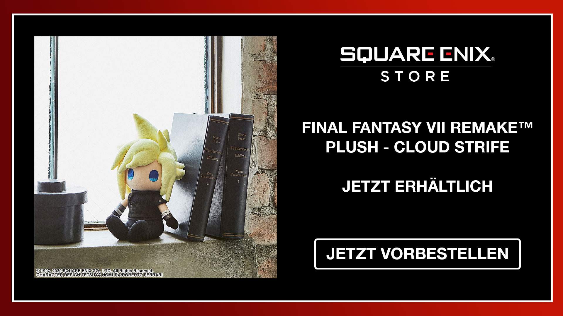 FINAL FANTASY VII REMAKE™ PLUSH - CLOUD STRIFE