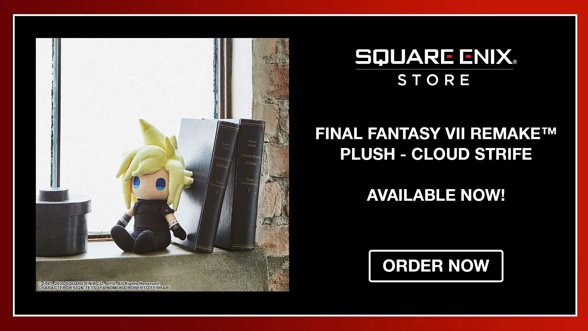FINAL FANTASY VII REMAKE™ PLUSH - CLOUD STRIFE