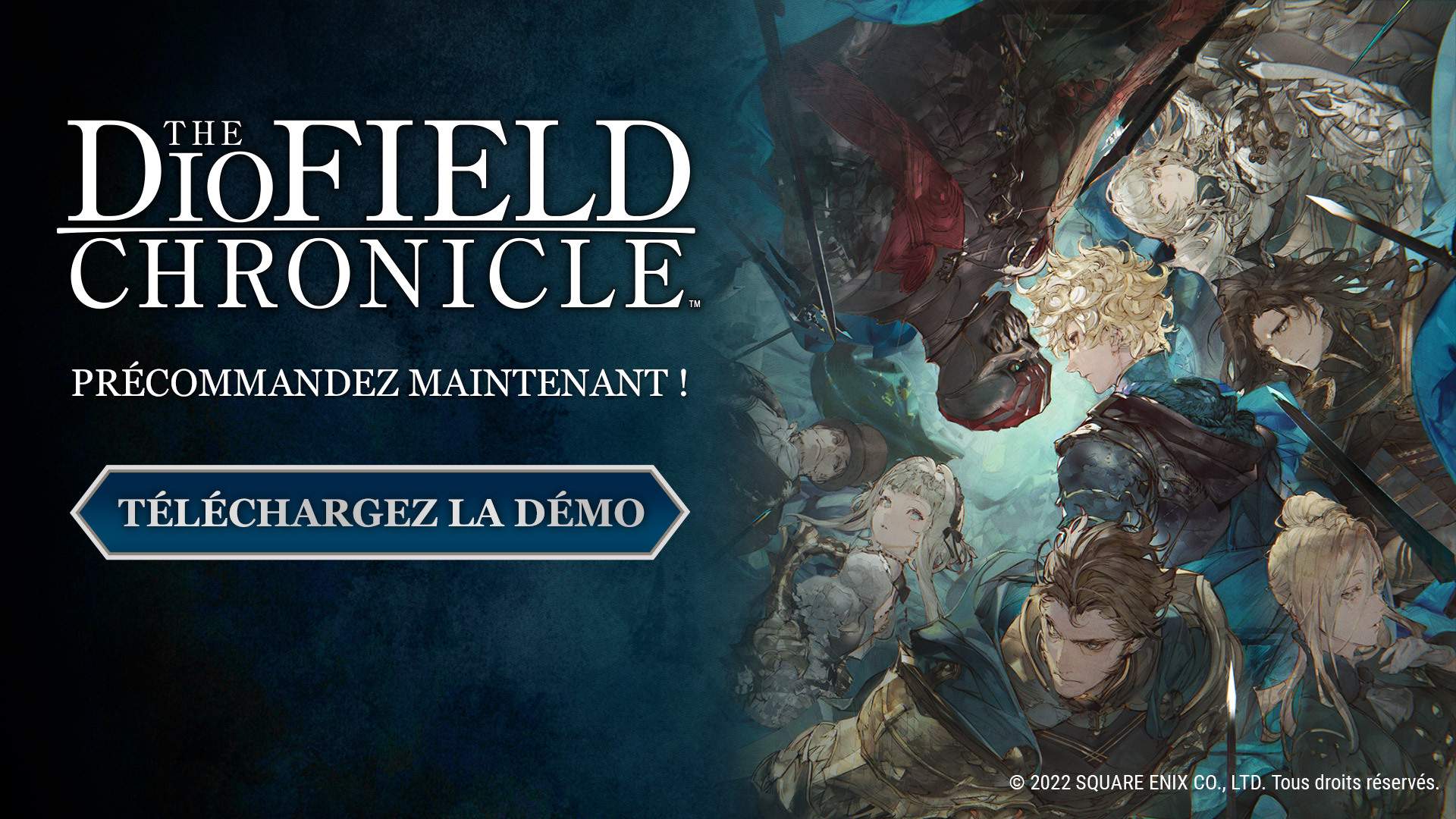 Les personnages de The DioField Chronicle