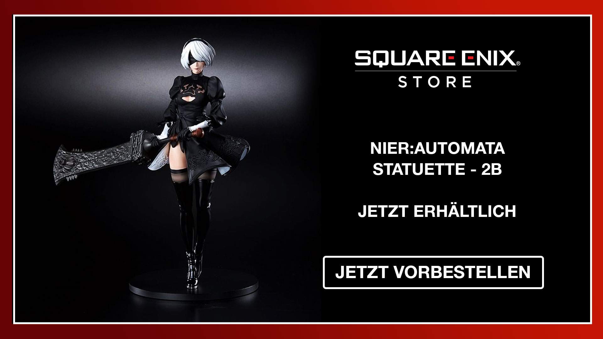 NIER AUTOMATA STATUETTE - 2B (YORHA NO. 2 TYPE B) Figure