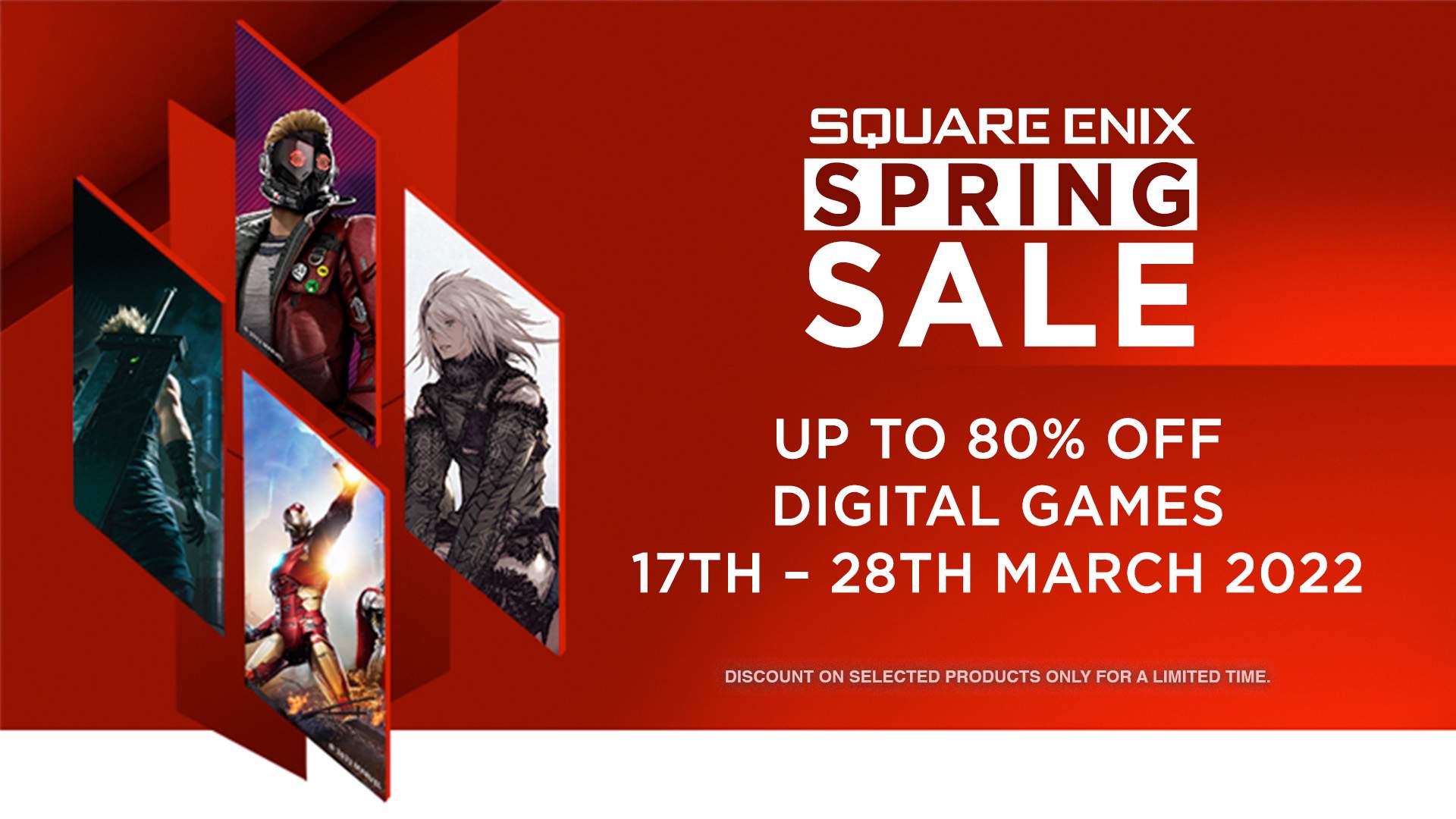 Square Enix Store Spring Sale March 2022