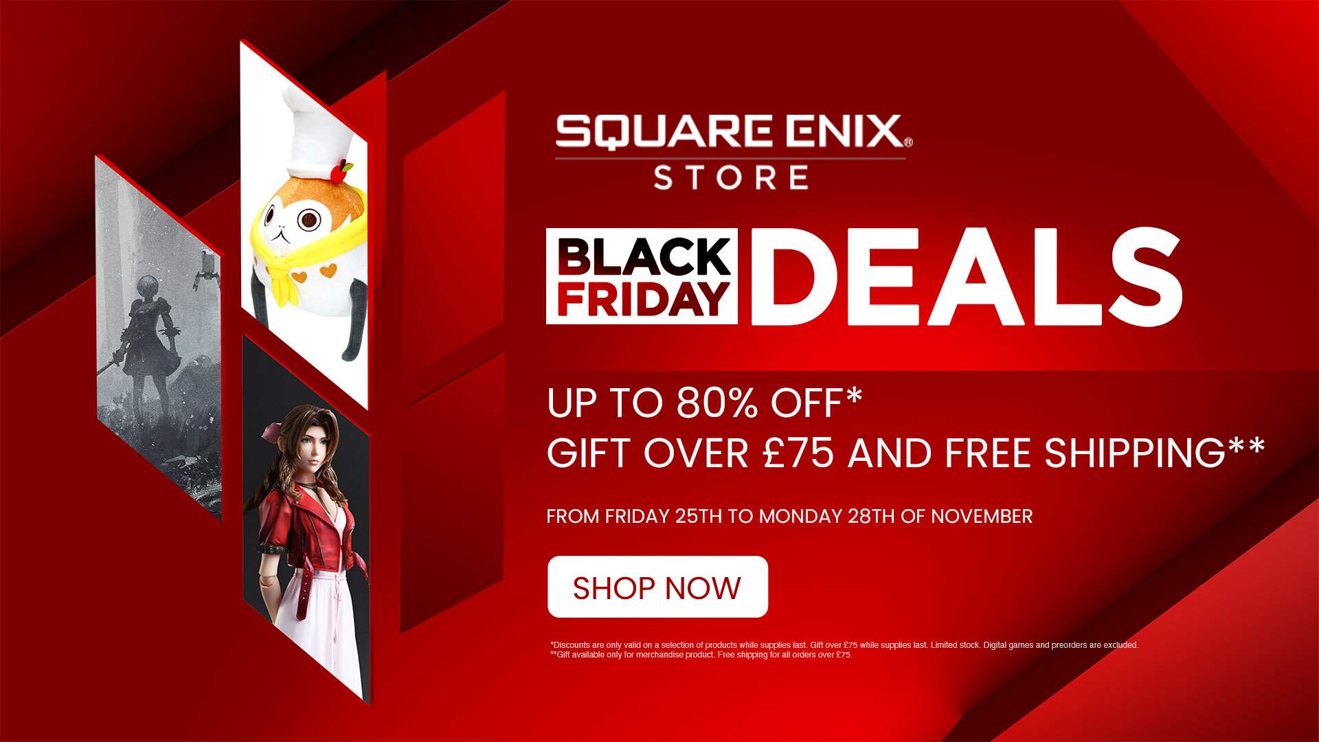 Deals on Games & Merchandise 11/25-11/28*