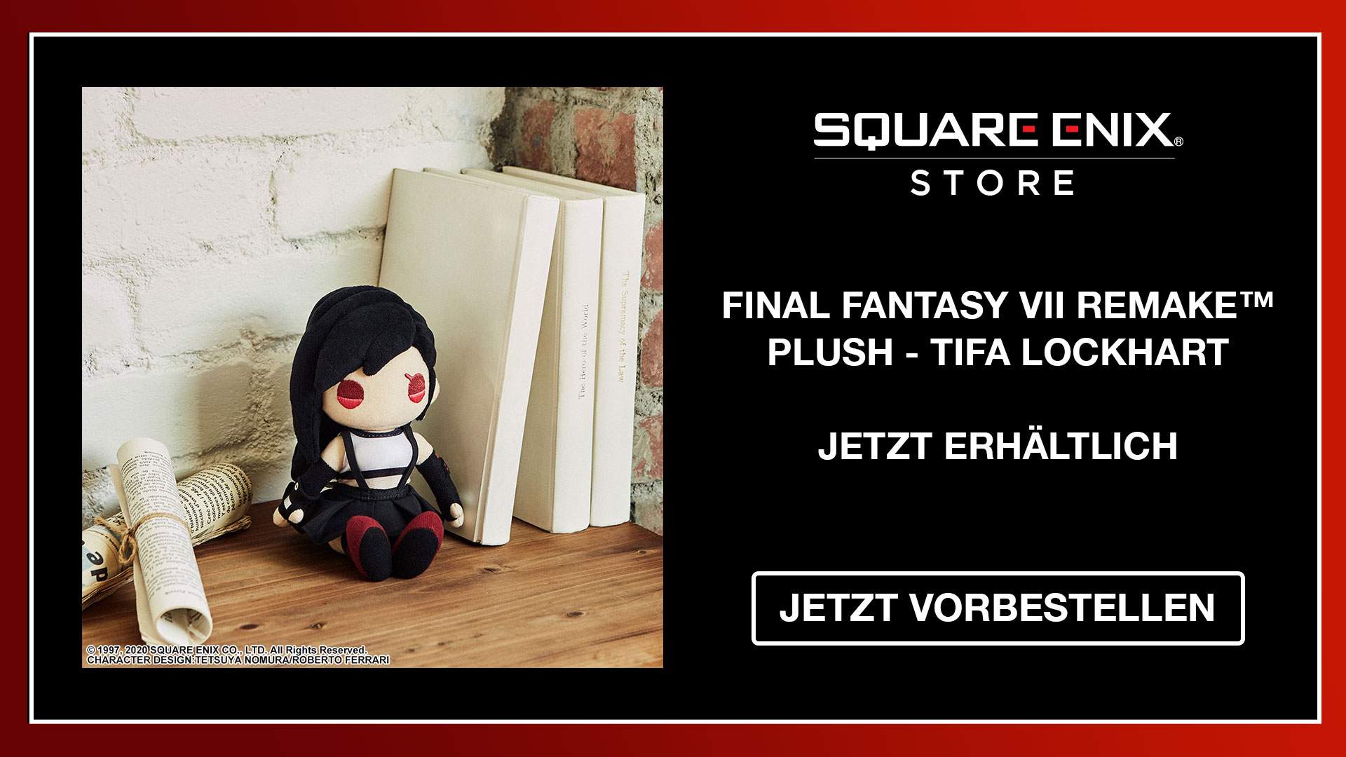 FINAL FANTASY VII REMAKE™ PLUSH - TIFA LOCKHART