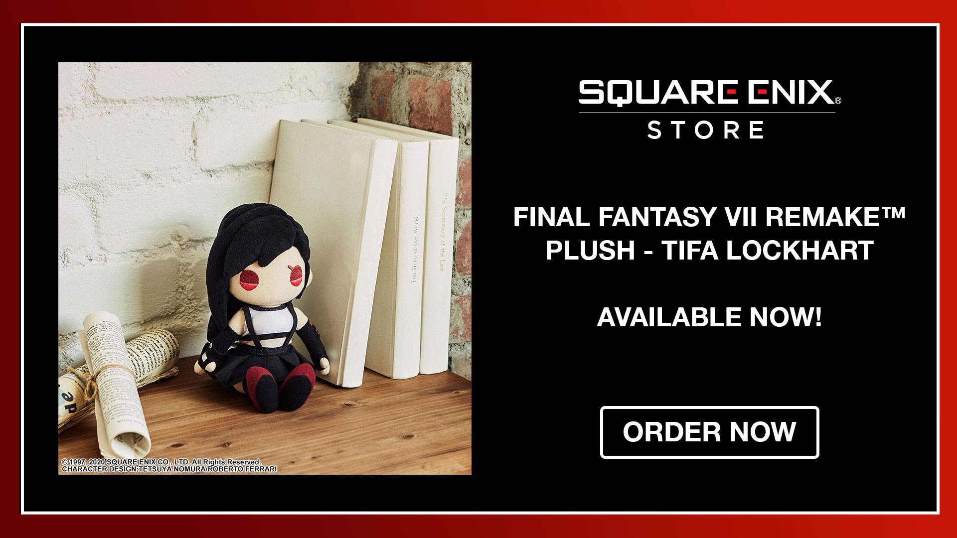 FINAL FANTASY VII REMAKE™ PLUSH - TIFA LOCKHART