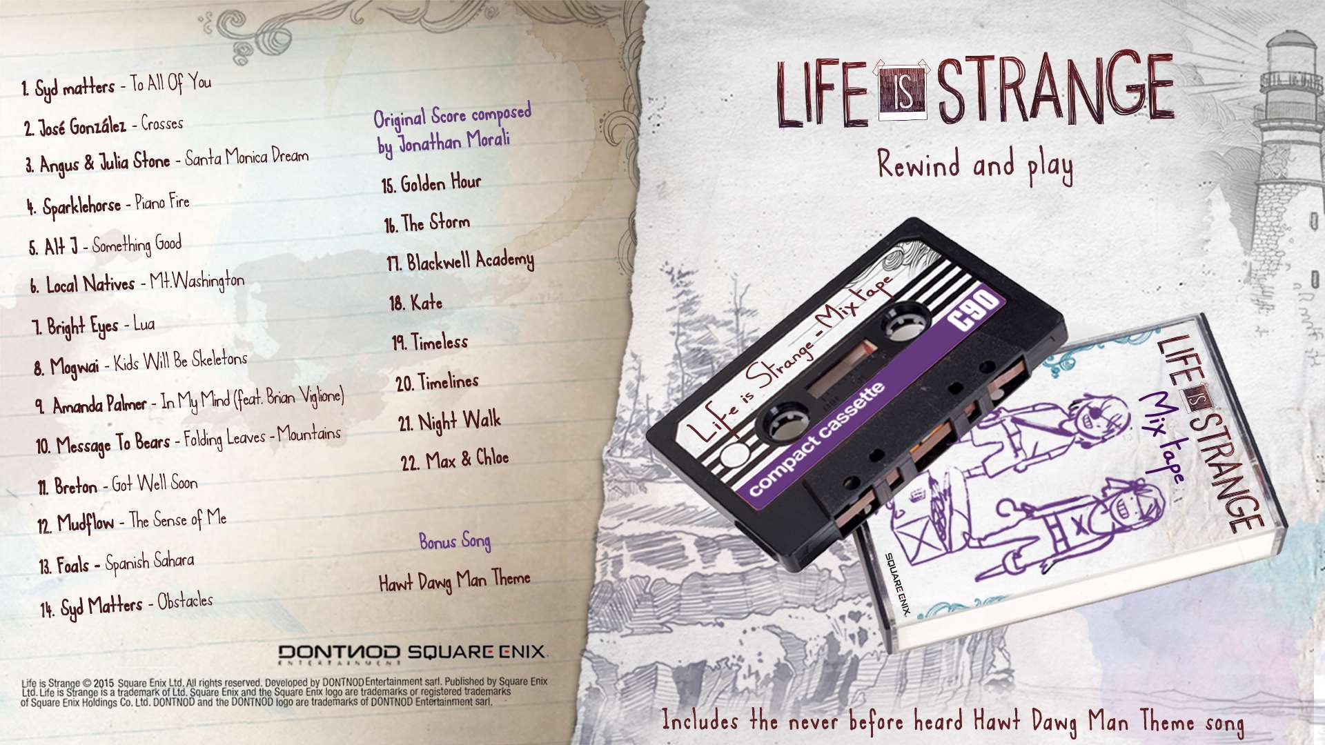 Life Is Strange サウンドトラック Life Is Strange サウンドトラック