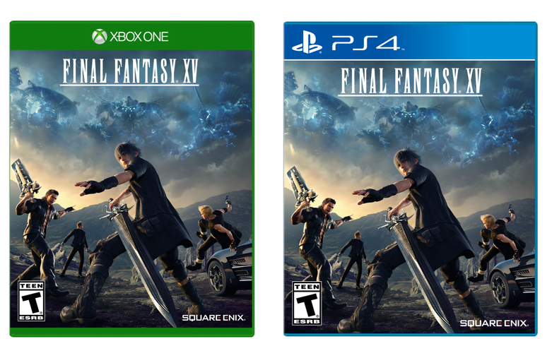 FINAL FANTASY XV - Packaging Art for the West