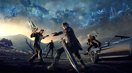 FINAL FANTASY XV - Packaging Art for the West