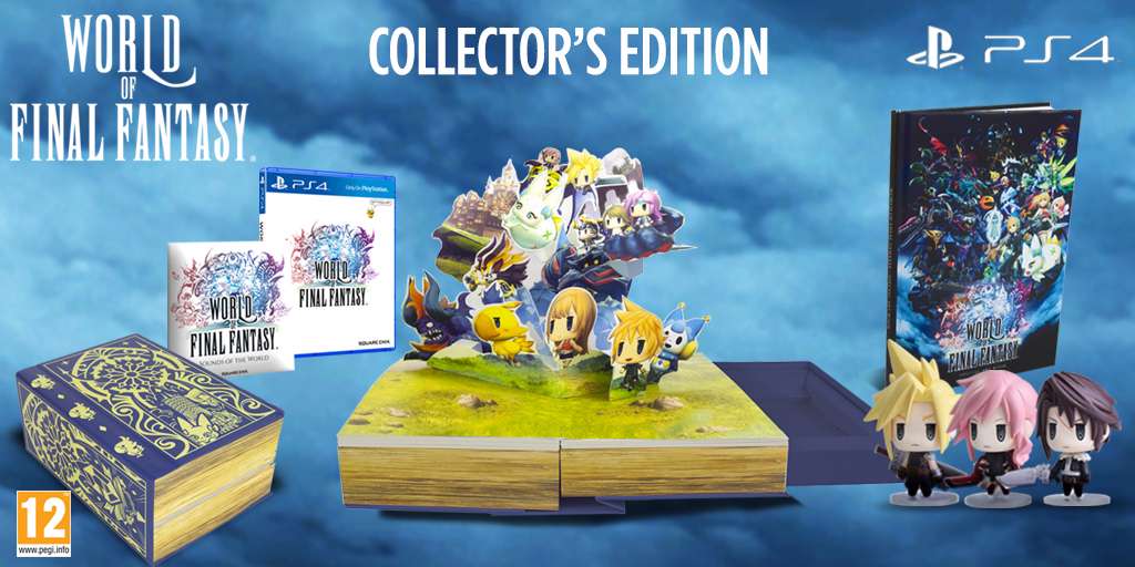 world of final fantasy guide comes with digitial version