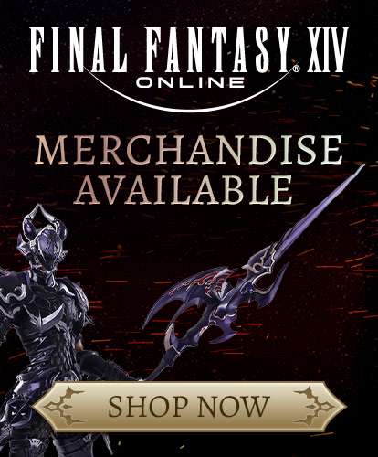 FINAL FANTASY XIV Online MERCHANDISE AVAILABLE