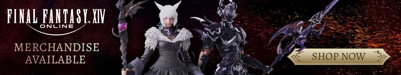 FINAL FANTASY XIV Online MERCHANDISE AVAILABLE